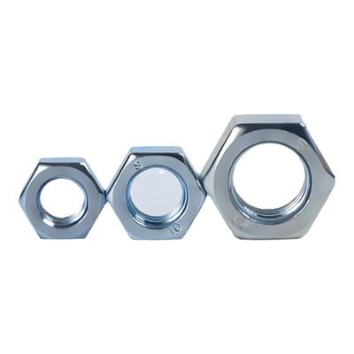 发黑螺母镀锌螺母10级镀锌