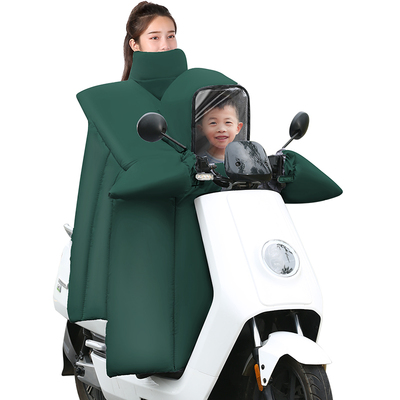 儿童亲子款电动车挡风被冬季保暖