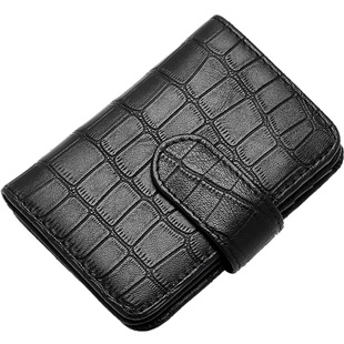 高档真皮卡包男士小巧多卡位驾驶证一体女士名片大容量多功能简约