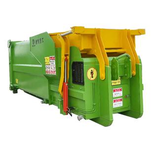 18立方移动压缩设备 一体式垃圾站压缩机 县级垃圾中转站设备现货