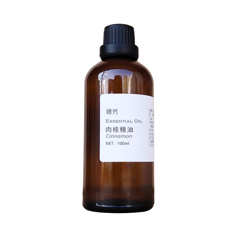 肉桂精油100ml桂皮精油单方精油抗菌抗衰老紧实收敛肌肤缓解经痛