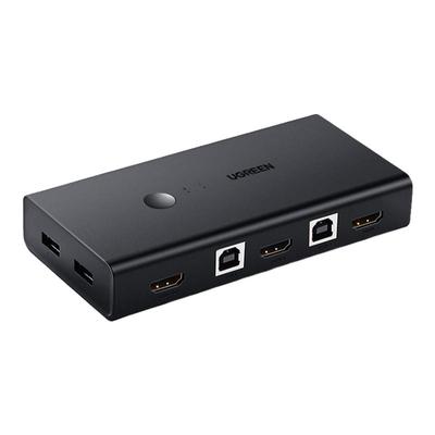 绿联kvm切换器hdmi打印机共享器