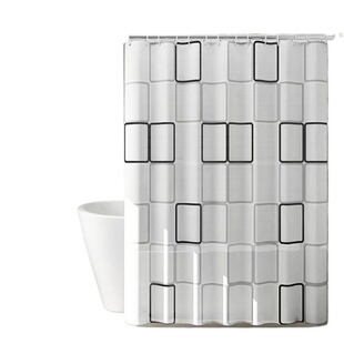 卫生间浴帘帘防水帘遮挡帘门帘免打孔挂帘浴室隔断帘挡风帘防霉