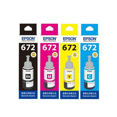 Epson/爱普生打印机原装672墨水