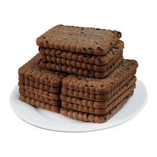 天子乐九黑藜麦谷物饼干谷物全麦藜麦饼干非油炸办公室休闲小零食