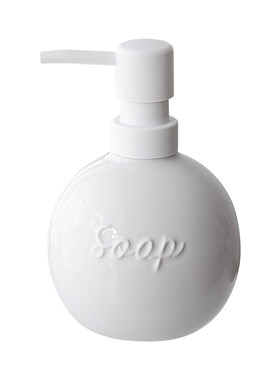 霜山瓷制按压泵头乳液瓶350ml