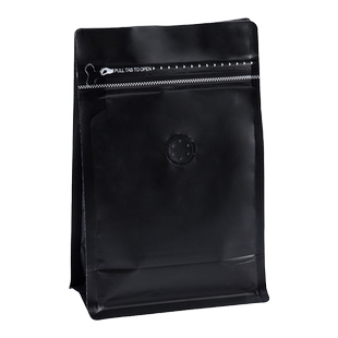 咖啡袋牛皮纸拉链单向气阀密封保存分装铝箔定制茶叶咖啡豆包装袋