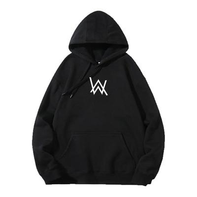 艾伦沃克同款连帽卫衣嘉豪同款黑色卫衣秋冬款潮男女同款上衣外套
