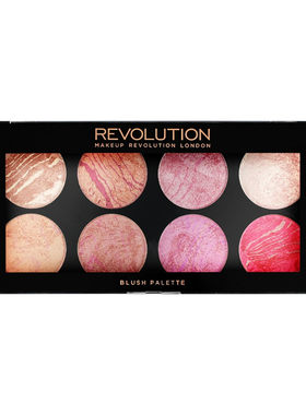 revolution8色腮红烤粉珠光哑光