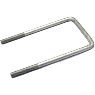 定做高强度U型螺栓骑马卡抱箍加长方形卡工字钢固定夹镀锌U型螺丝