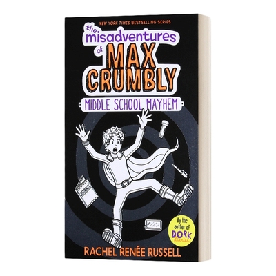 英文原版 The Misadventures Of Max Crumbly 2 麦克斯的不幸遭遇2 英文版 进口英语原版书籍