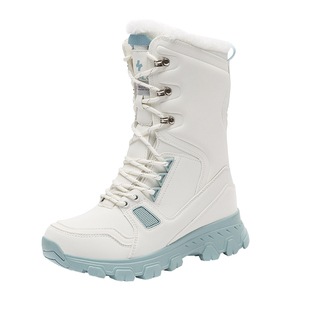 SkyPilot防水防滑雪地靴女冬季抗寒保暖长筒靴子户外厚底女鞋棉鞋