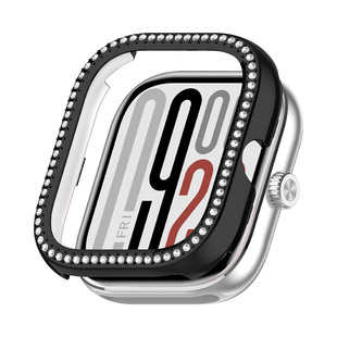 适用于redmiwatch6保护壳红米手表6专用仿镶钻保护套半包防摔表壳ins风女款个性表套六代防刮替换带外壳配件