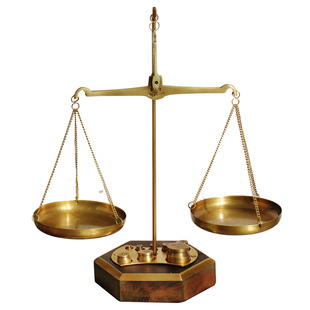 黄铜天平复古怀旧手工艺品秤书房摆件桌面摆放拍照道具印度进口