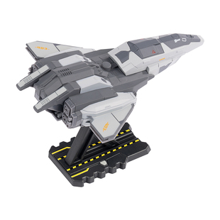 南天门计划凯迪威小比例赤霄通用救援飞船合金模型战斗飞机摆件