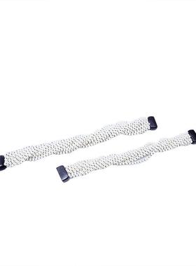 ZHUCHONGYUN2025秋新款白玉菩提乌木禅意项链