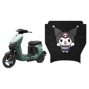 适用于九号mzmix脚垫电动车配件电瓶脚踏垫9号防水脚踩垫电车丝圈