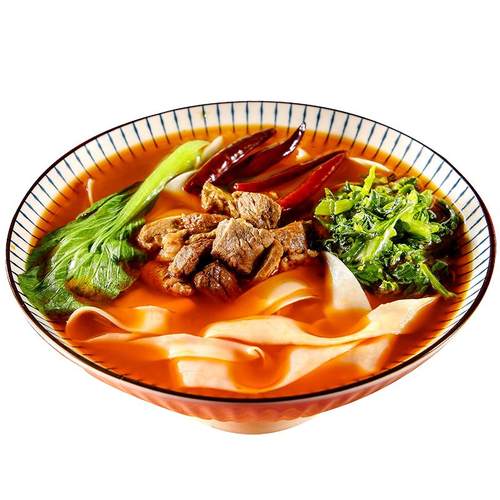 正宗安徽太和牛肉板面方便速食非油炸手工宽面麻辣拉面牛肉面官方
