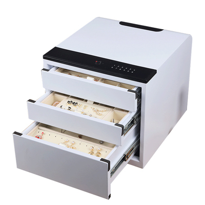 首饰保险柜指纹密码抽屉保险箱