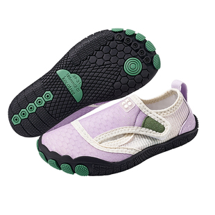 KK树儿童沙滩鞋夏季男童女孩户外涉水鞋速干透气防滑包头溯溪鞋