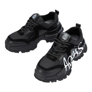 Aquascutum雅格狮丹1851百年品牌女鞋时尚运动厚底休闲老爹鞋潮流