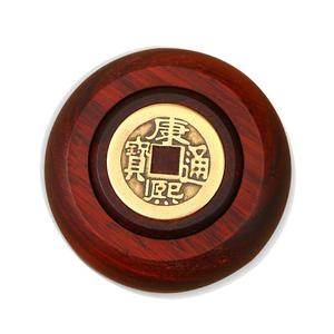 赚创意工艺品五帝钱紫檀花梨木冷门文玩手把件男减压檀木檀香绿檀