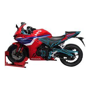 适用24款本田CBR400R碳纤维保护贴膜油箱PVC车身防水贴纸改装配件