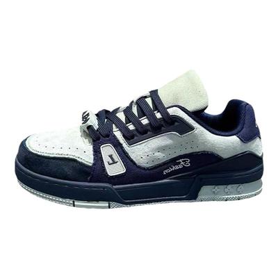 欧洲站男鞋2025秋季新款小众原创低帮板鞋男款潮流百搭时尚休闲鞋