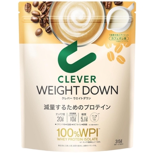 日本代购Clever乳清分离蛋白粉代餐粉乳酸菌高蛋白质