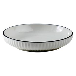 特别好看家用创意陶瓷盘子高级感餐盘网红盘子北欧风简约餐具套装