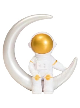 宇航员车载装饰摆件创意可爱