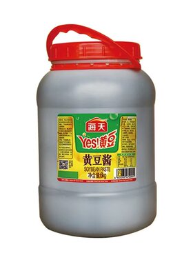 海天yes黄豆酱6kg商用大桶装餐饮