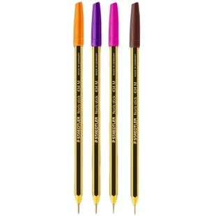 德国STAEDTLER施德楼434经典小蜜蜂新增缤纷彩色书写手绘圆珠笔