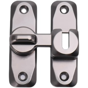 免打孔插销卡扣锌合金门栓防盗链门链酒店门锁扣反锁扣门扣安全链