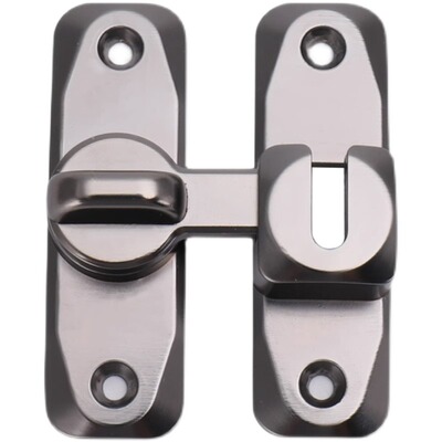 免打孔插销卡扣锌合金门栓防盗链门链酒店门锁扣反锁扣门扣安全链