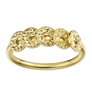 新款铜钱戒指开口戒可调节2025年新款轻奢高级感暴富招财钱币指环