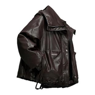 鸭鸭皮衣羽绒服女冬短款加厚2023新款小个子免洗外套时尚款潮DS