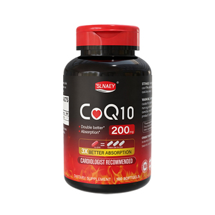 新升级SLNAEY水溶性超级辅酶Q10三倍吸收率200mg保护心脏备孕正品