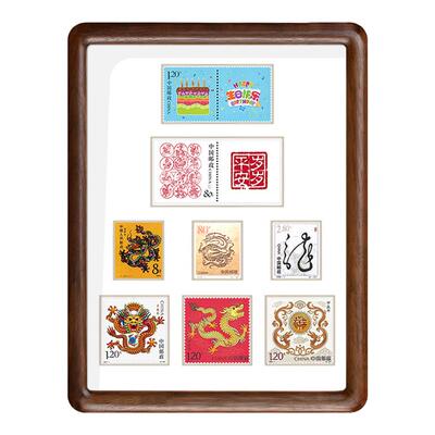 生日快乐岁岁平安十二生肖12属相邮票大全高级感相框摆台创意礼品