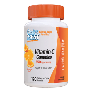 Doctor's Best金达威美国原装进口正品维生素C 维C软糖250mg120粒