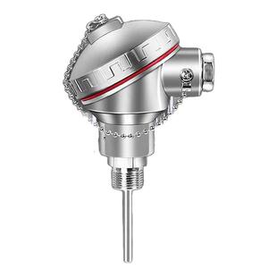 WZP-231热电阻PT100温度传感器K型热电偶一体化温度变送器4-20MA