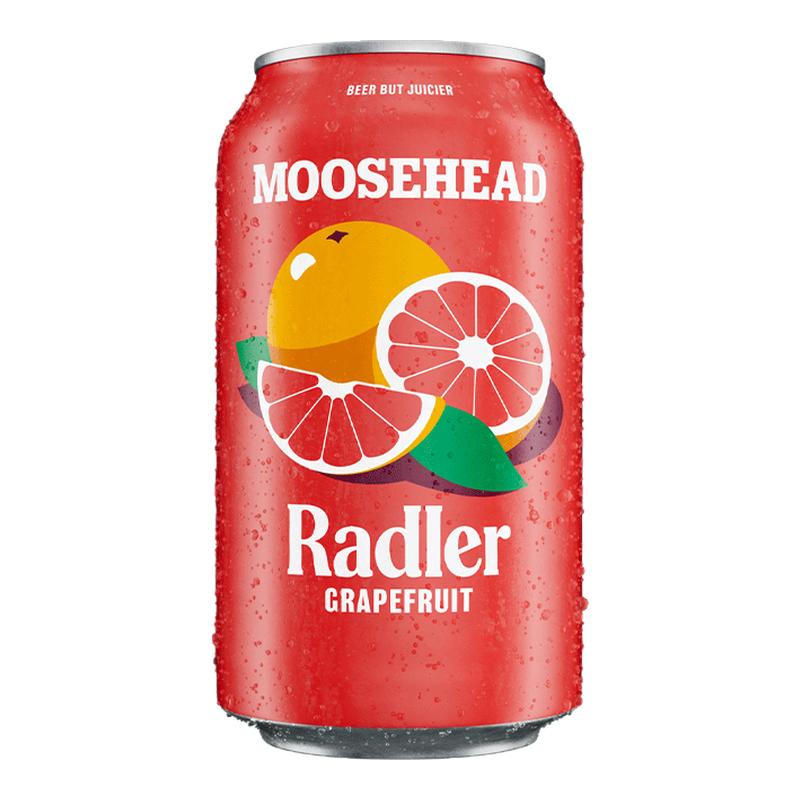 加拿大原装进口MOOSEHEAD魔书西柚果味啤酒355ml*24听整箱装