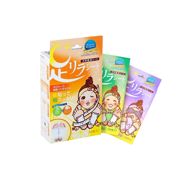 日本中村树之惠足贴祛寒祛湿睡眠缓解疲劳天然树液足美人艾草30片