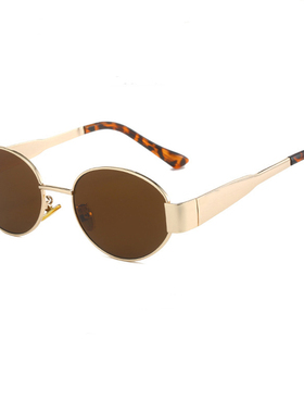 桔里街拍复古个性朋克太阳镜