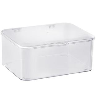 吧唧收纳盒桌面亚克力防尘徽章镭射票色纸周边立牌谷子周边展示架