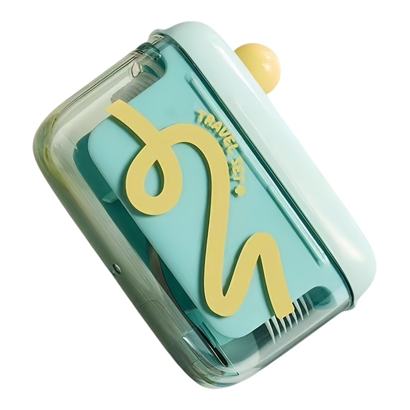 多巴胺旅行牙线盒便携式自动弹出高颜值款出门随身携带迷你收纳盒