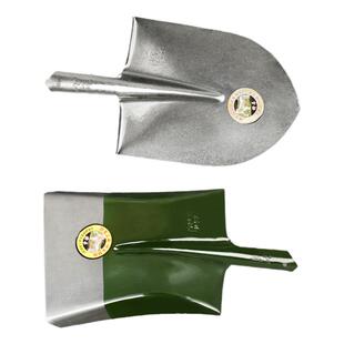 尖头铁锹锰钢铲雪种菜挖土挖树铲子木把柄方头大铁锨户外家用工具