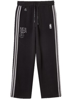 杰克琼斯NBA联名款男装休闲裤春秋精致刺绣运动长裤裤22611D024潮