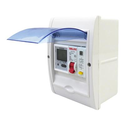 单相家用电能表计度器220V配德力西空气开关带漏电保护电箱套装