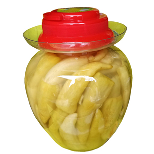 金柯辣椒大冶刘仁八特产农村腌辣椒大瓶酸辣脆坛装下饭泡菜2800克